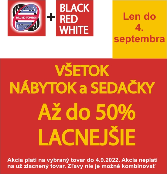Akcia Black RED White