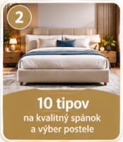 Posteľ v spálni