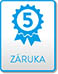 5-ročná záruka