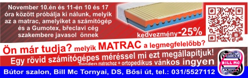 Matrace bill mc Tornyai