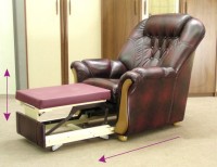 Relax fotel kihúzhatós lábtartóval