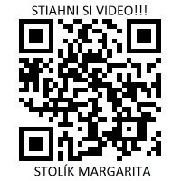 QR kód na video stolíku Margarita