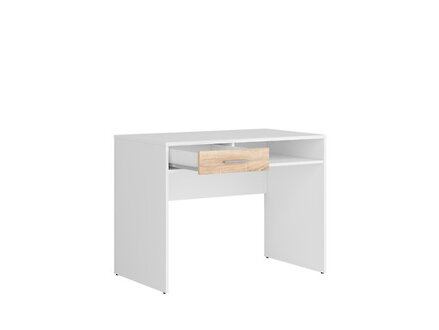 NEPO PLUS - BIU1S, biela / dub sonoma