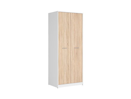 NEPO PLUS - SZF2D biela / dub sonoma
