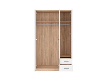 NEPO PLUS - SZF3D2S dub sonoma / biela