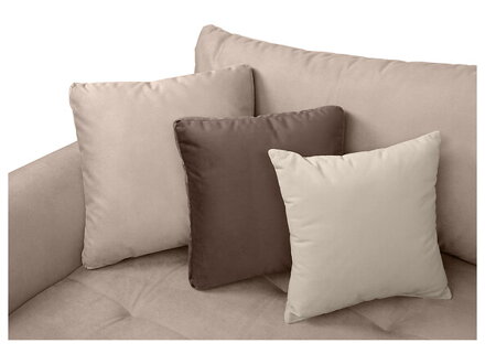 GASPAR IV MEGA LUX 3DL,Matt Velvet 06 Ecru/ Bluvel 38 Brown/ Letto11 Beige