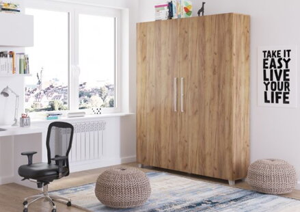 WALLBED TEDDY 160, craft zlatý