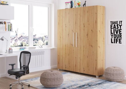 WALLBED TEDDY 160, dub artisan