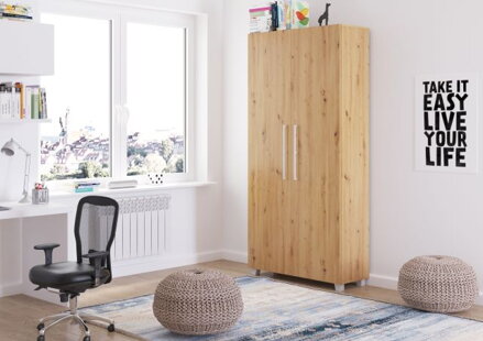 WALLBED TEDDY 90, dub artisan
