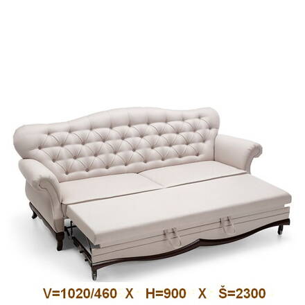 Milano MI-sofa s funkciou spania, A